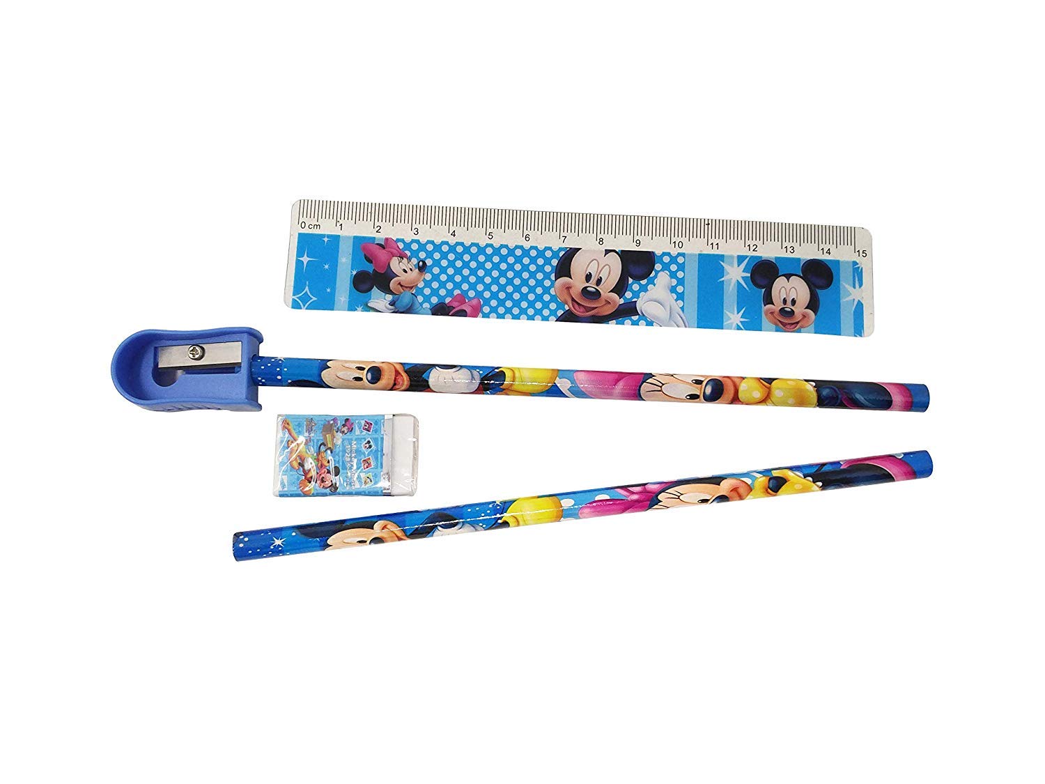 Jiada Birthday Party Return Gifts Mix Stationery Kit Set in a Fancy Box for Kids (Pack of 12)