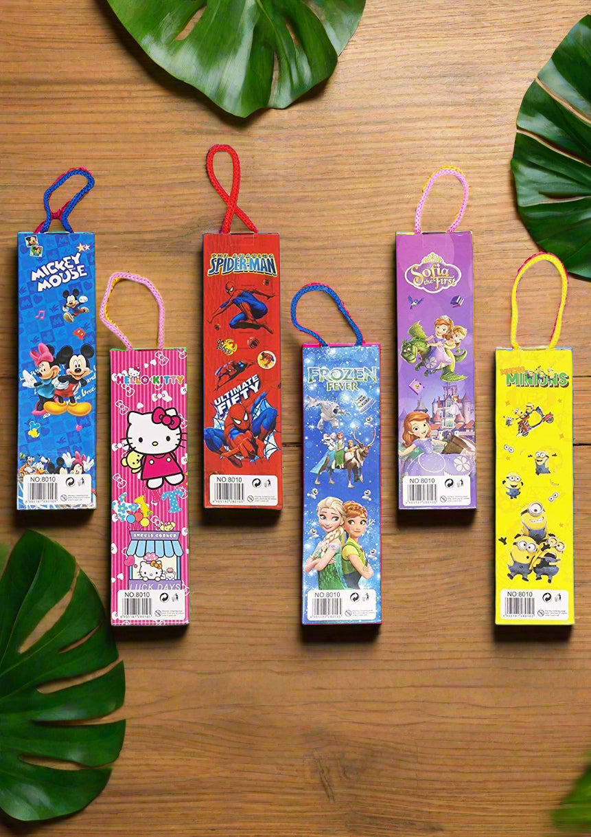 Jiada Birthday Party Return Gifts Mix Stationery Kit Set in a Fancy Box for Kids (Pack of 12)