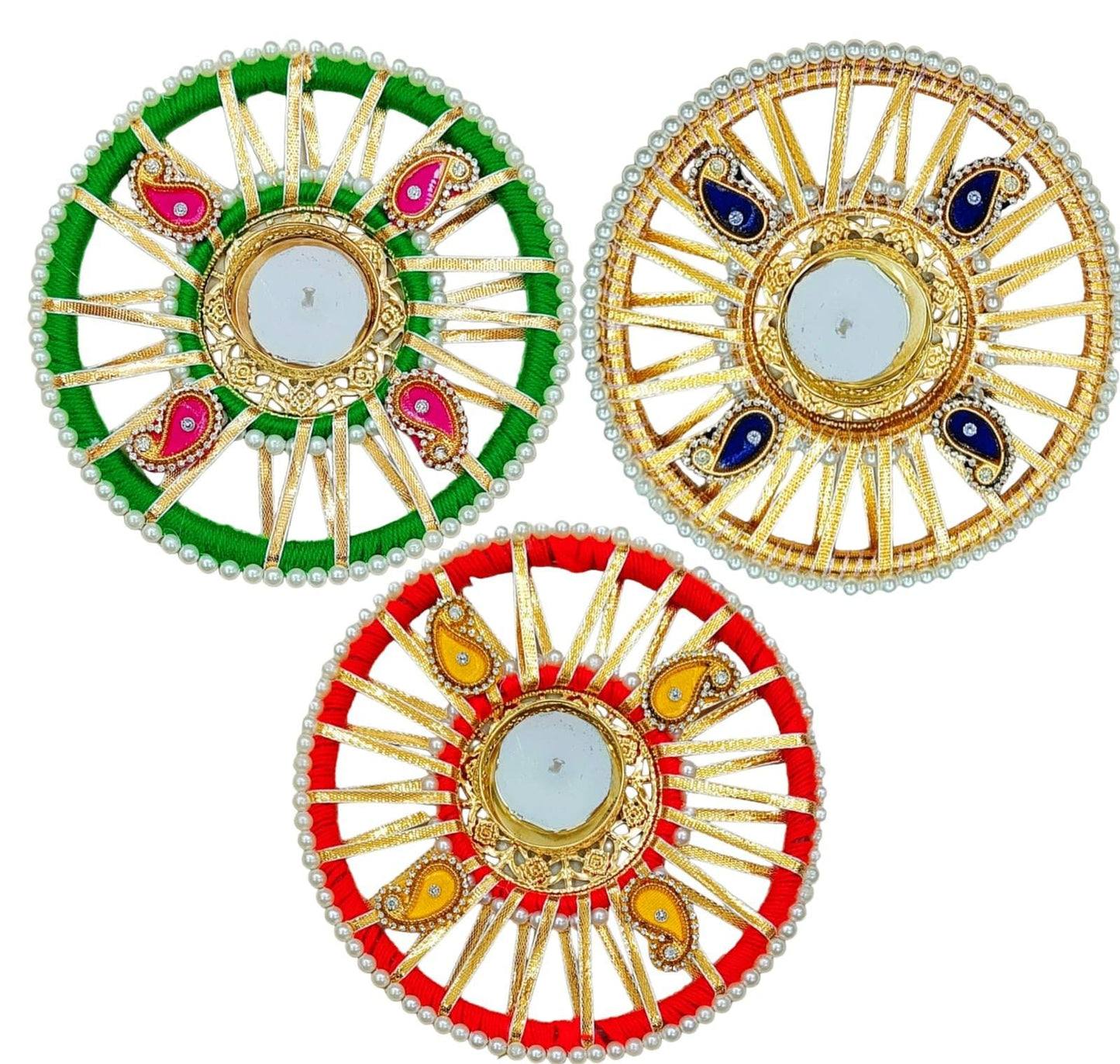 Beautiful Design Big Candle Holder (Size: 6 Inch)