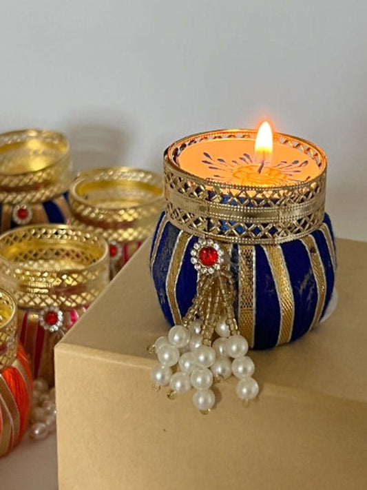 Beautiful Mutka Design Tea Light Candle Holder (TL0024)