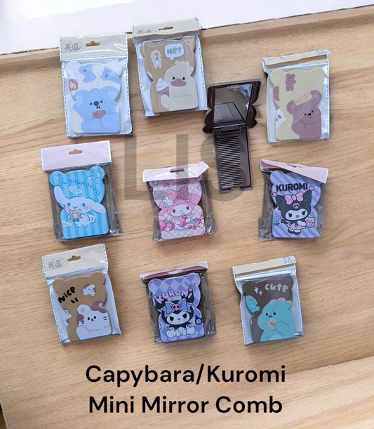 Compact Pocket Mirror for Women, Portable Personal Makeup Mirror