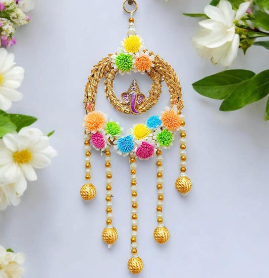 Ganesh Ji Wall Hanging (Size: 15*6 Inch) (WH0020)