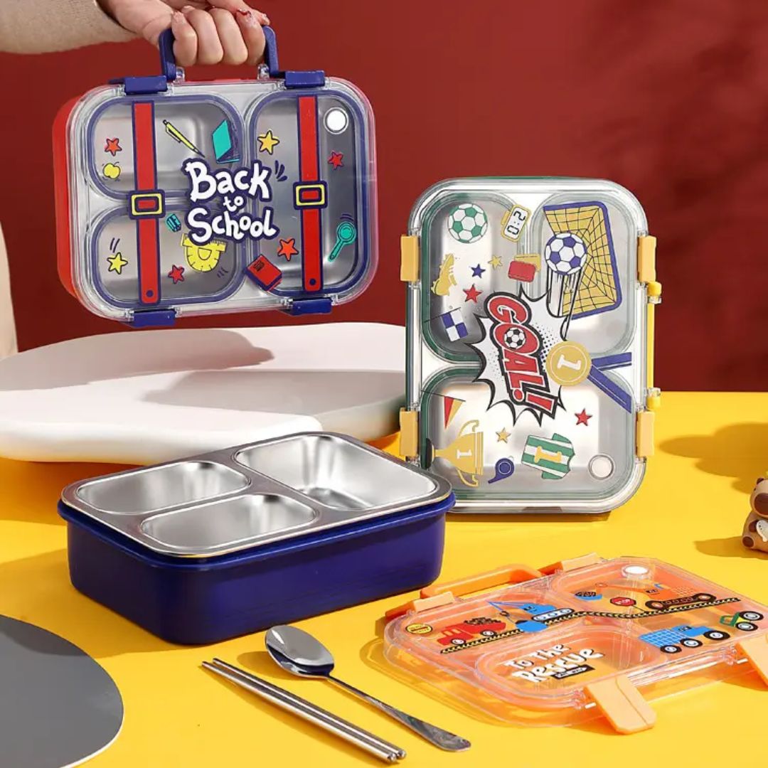 7156 - 3 grid lunch box