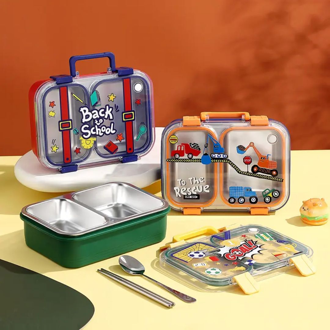 7156 - 3 grid lunch box