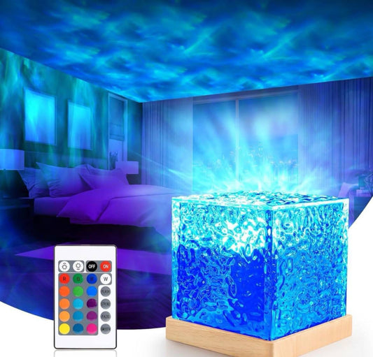 USB Water Wave Lamp - 16 LED