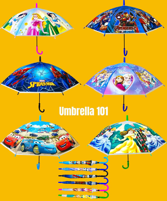 Kids Character Umbrella 101