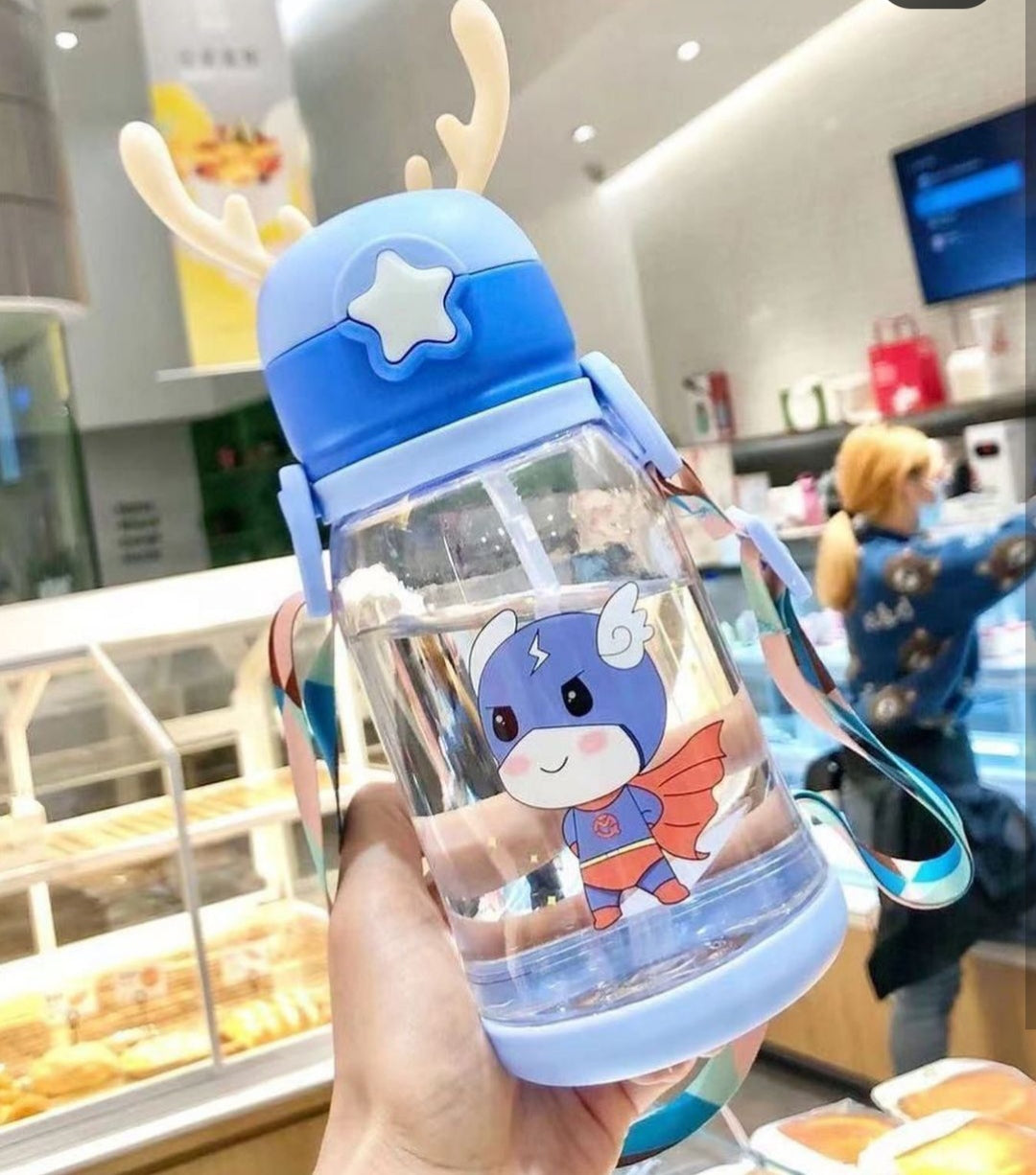 Kids Sipper Bottle with Silicon Horns - 700ml