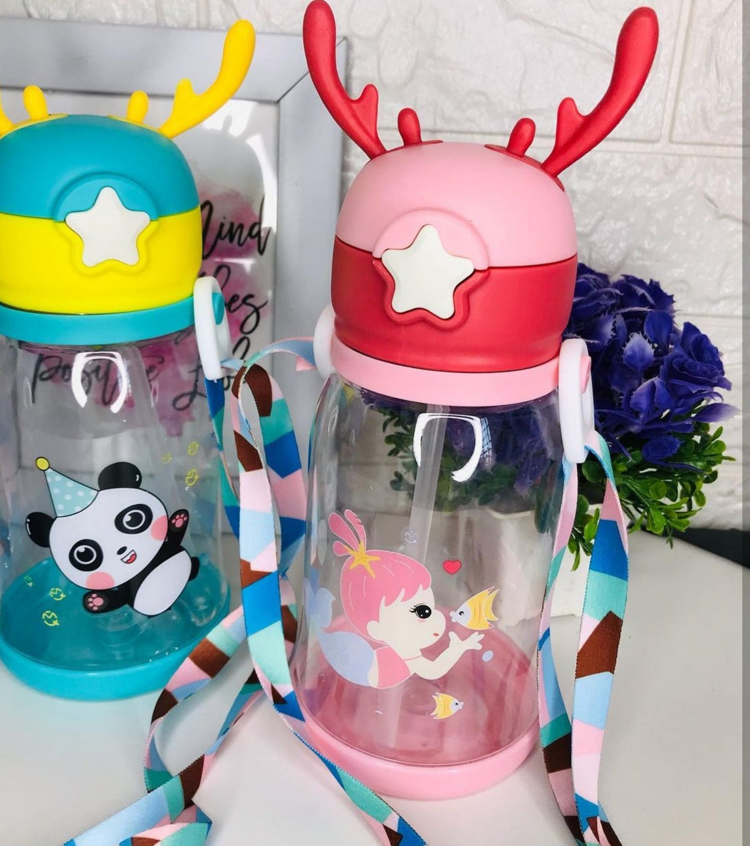 Kids Sipper Bottle with Silicon Horns - 700ml