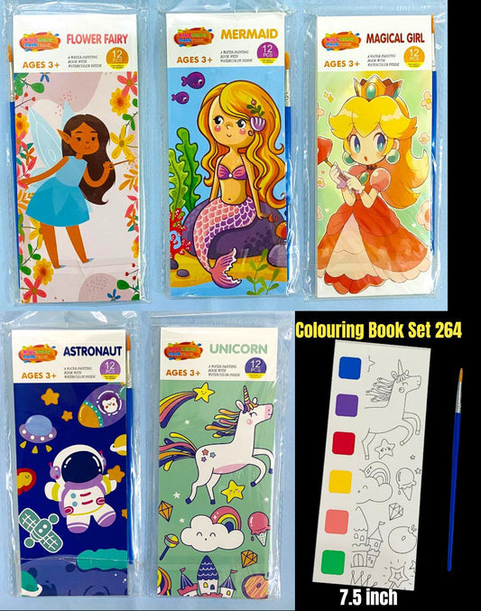 Watercolor Painting Book Set