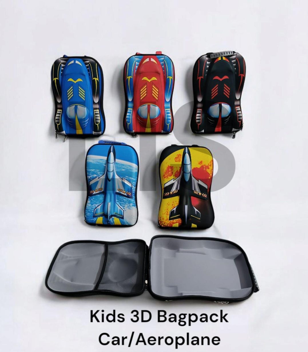 Kids 3D Bagpack - Car / Aeroplane