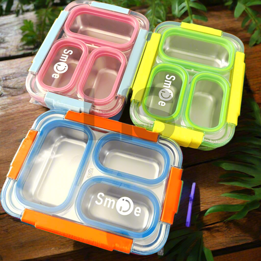 2559 - 3 Section Lunch Box