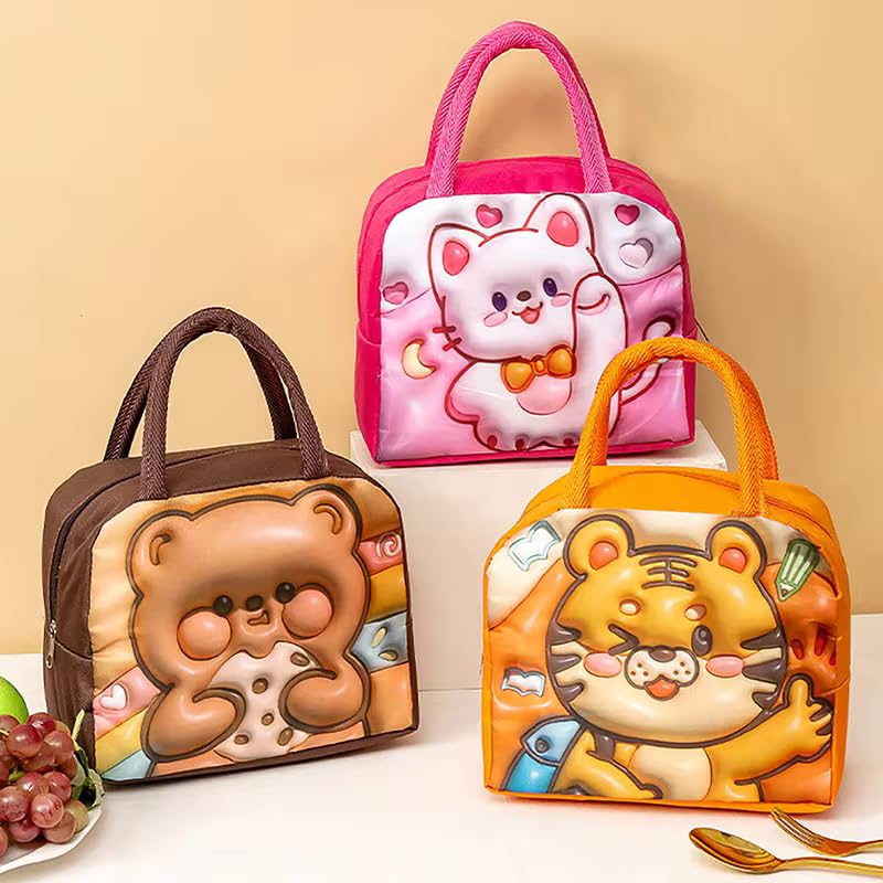 3D Kids Insulated Lunch Bag