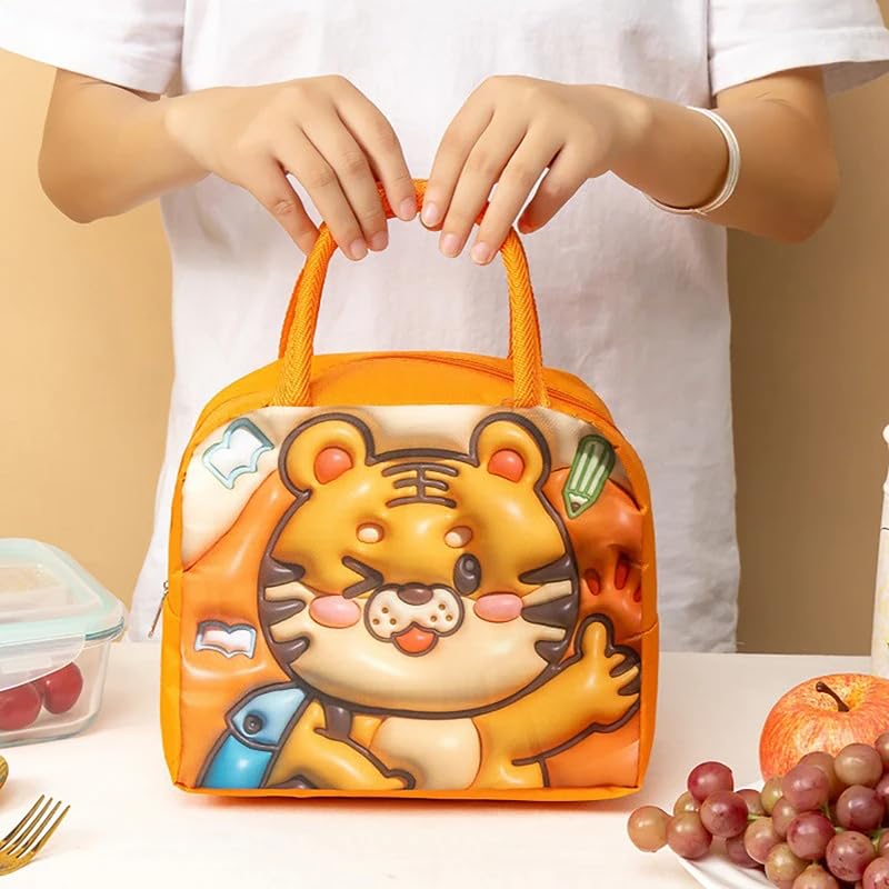 3D Kids Insulated Lunch Bag