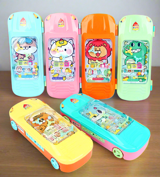 2in1 Pencil box with password & ball game