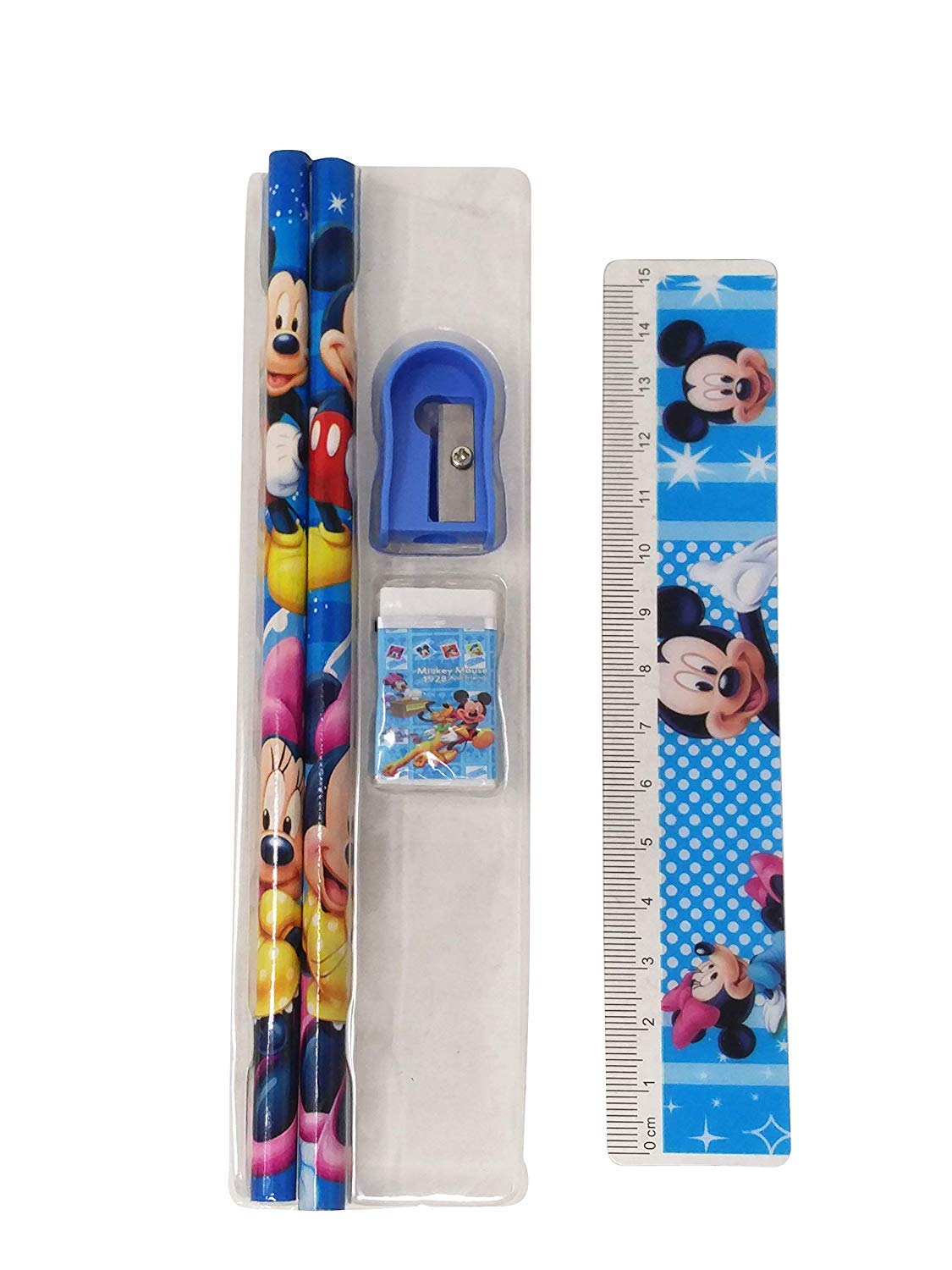 Jiada Birthday Party Return Gifts Mix Stationery Kit Set in a Fancy Box for Kids (Pack of 12)
