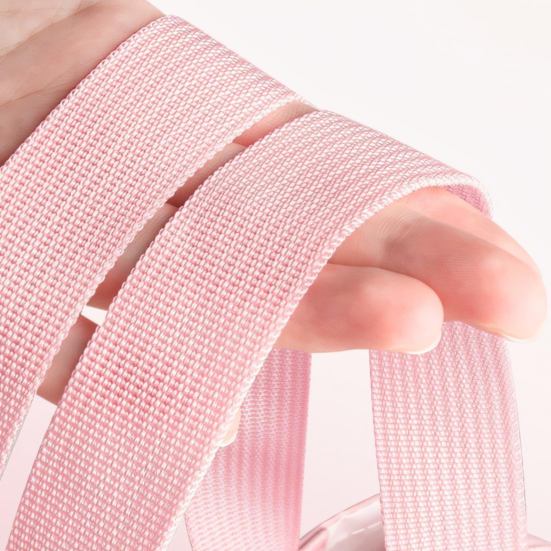 Ranjkri Print Delight Handbag/Tutor Bag for Children, Test Paper Book Storage Bag Kids Handmade Art Supplies Bags Thick Waterproof Portable Storage Bag for Girls (Strawberry Girl Pink Pouch Bag)