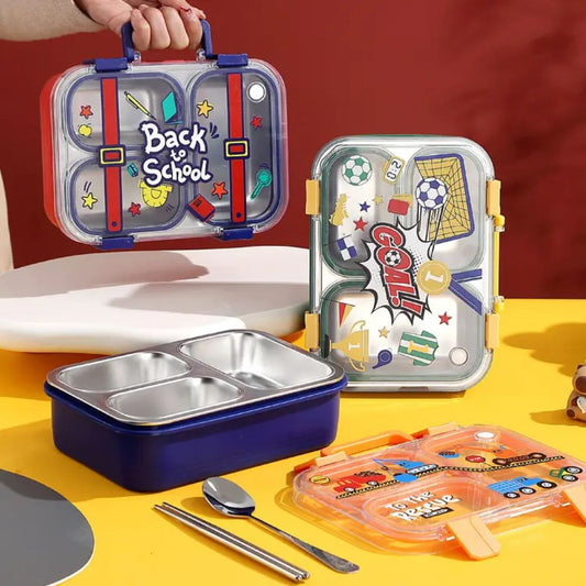 7156 - 3 grid lunch box