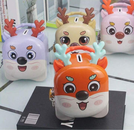 Reindeer Piggy Bank