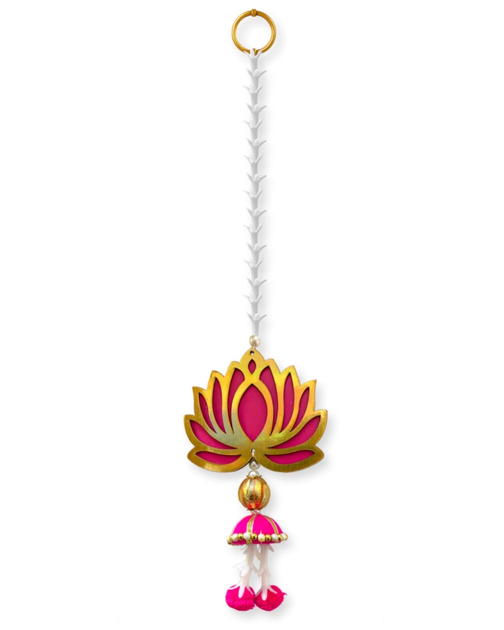 Lotus Hanging Fir Decoration (Size: 18 Inch) (H0016)
