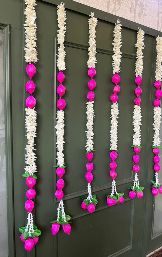 Lotus Hanging Mix Colour(Size: 48 Inch) (1 Piece) (H0066)