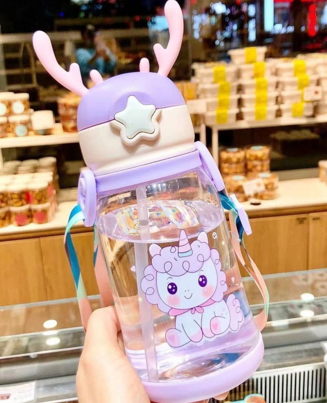 Kids Sipper Bottle with Silicon Horns - 700ml