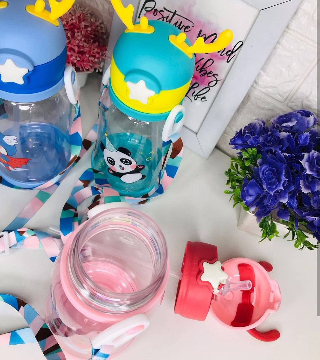 Kids Sipper Bottle with Silicon Horns - 700ml