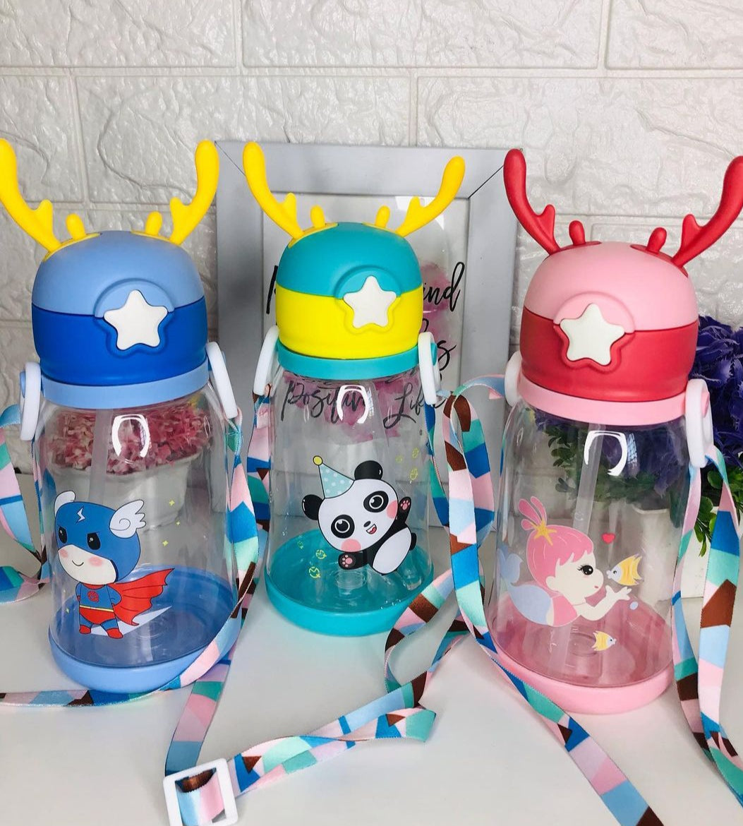 Kids Sipper Bottle with Silicon Horns - 700ml