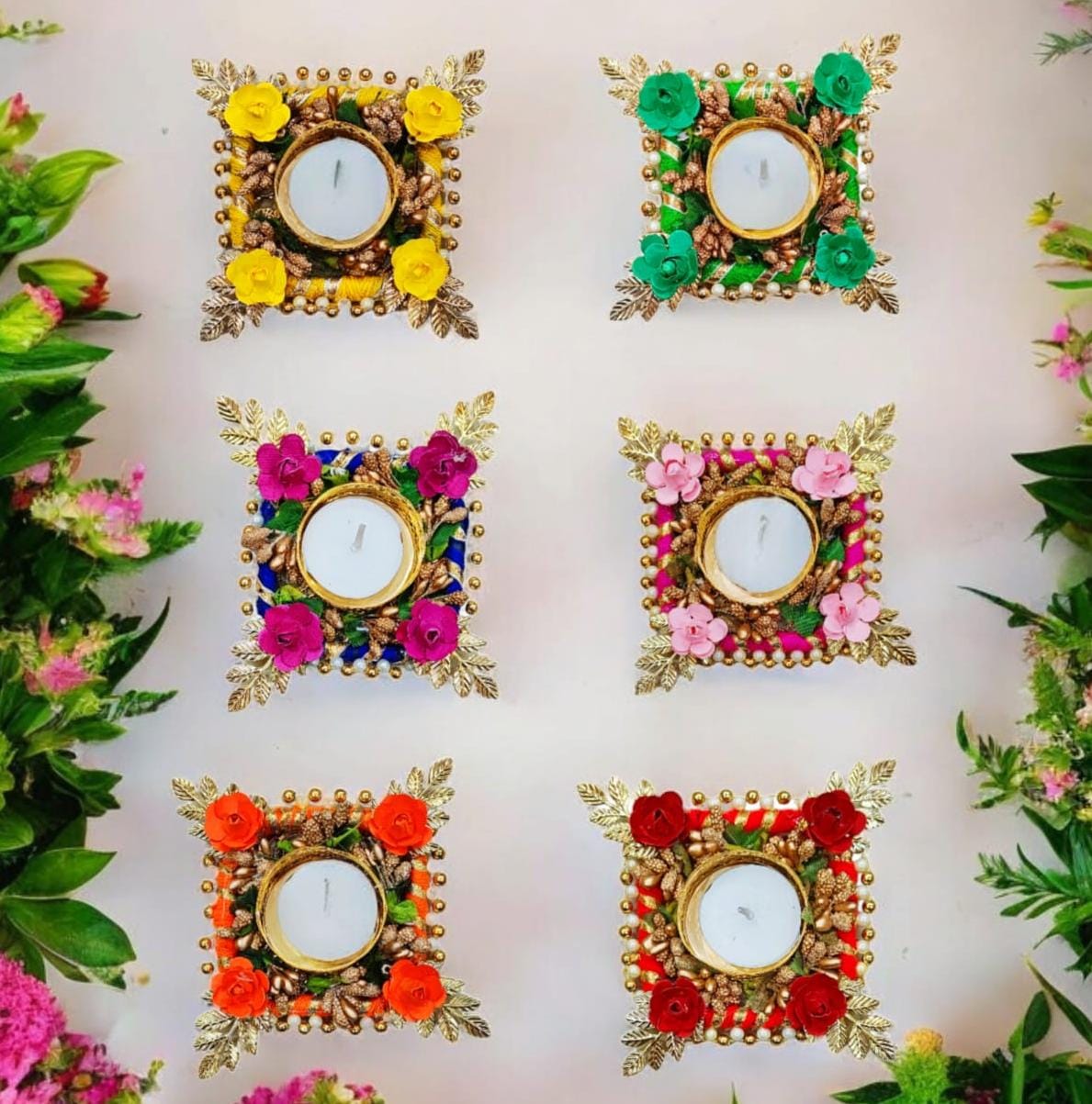 Tea Light Candle Holder (Size: 4 Inch) (TL0034)